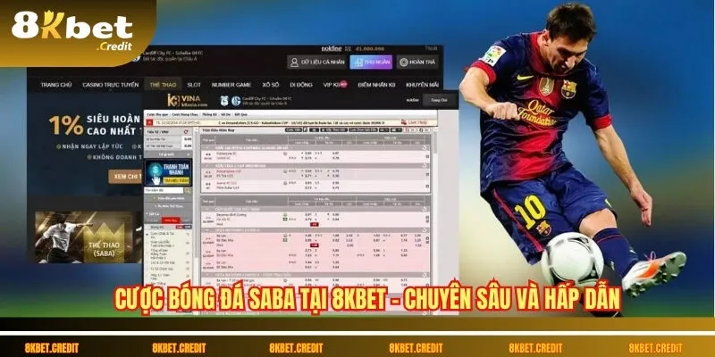 Bóng đá SABA: Định nghĩa, trải nghiệm và hướng dẫn cược hiệu quả 2 Cược bóng đá SABA tại 8Kbet – Chuyên sâu và hấp dẫn