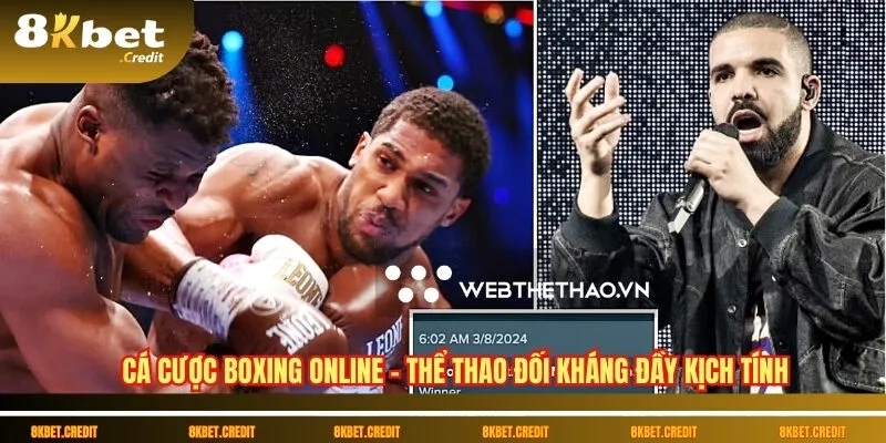 Cá cược boxing online – Thể thao đối kháng đầy kịch tính